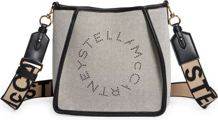 Stella McCartney Mini Logo Canvas Crossbody Bag | Nordstrom | Nordstrom