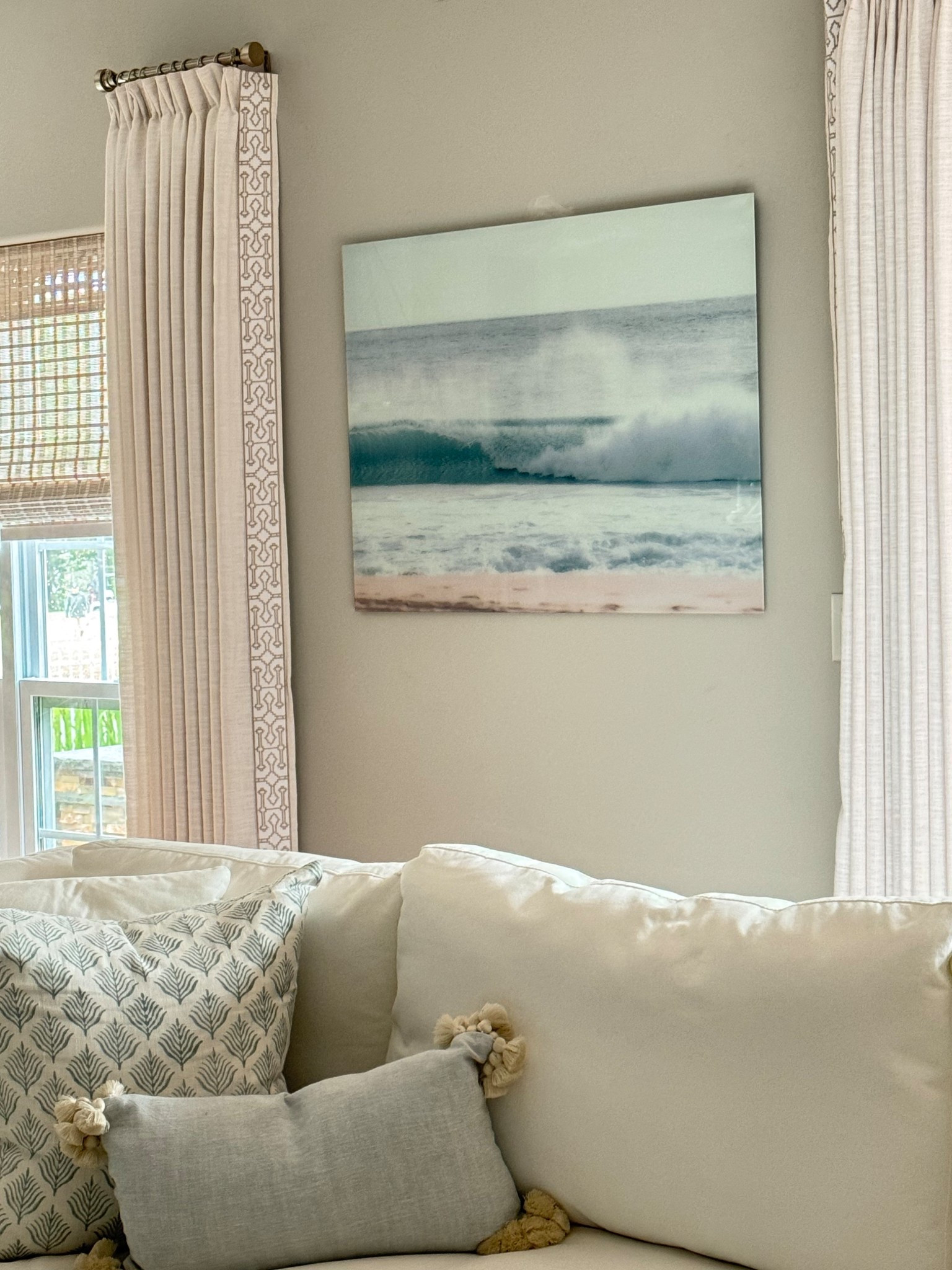 The moment I saw this coastal beauty from @fractureme, it was love at first sight. 🌊 This isn’t just art behind glass — the glass is the print, creating an incredibly lifelike, radiant effect. The cerulean wave practically sparkles in the light and has completely brightened up our family room with its soft, calming hues. This statement art is everything 🌊 www.fractureme.com #fractureglassprints #fractureprintspartner

#LTKSaleAlert #LTKStyleTip #LTKHome
