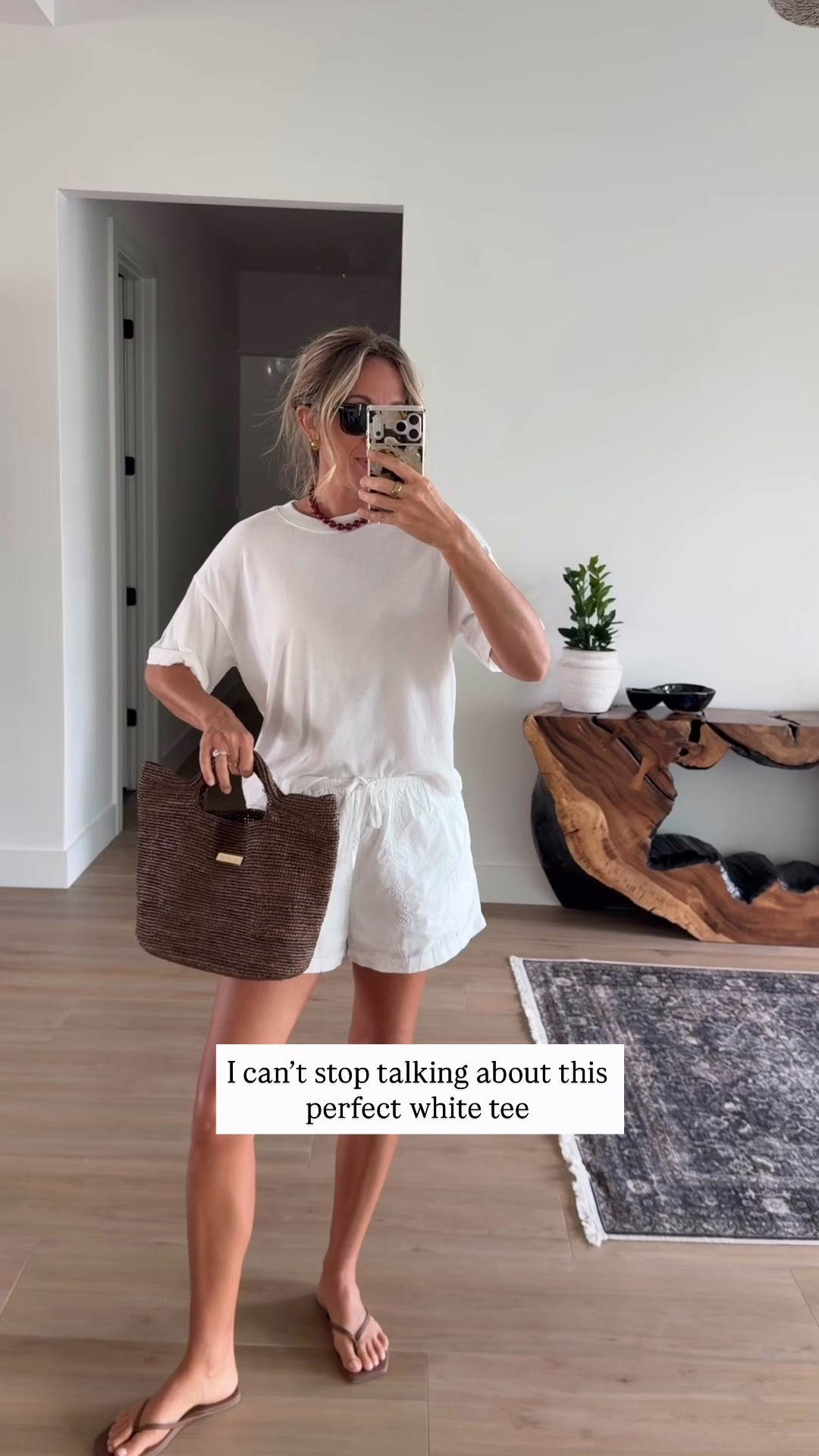 Wearing a size medium in this target white tee, this is the best white tee in it is so similar to the $48 madewell top

#LTKootd #LTKgrwm #LTKSaleAlert