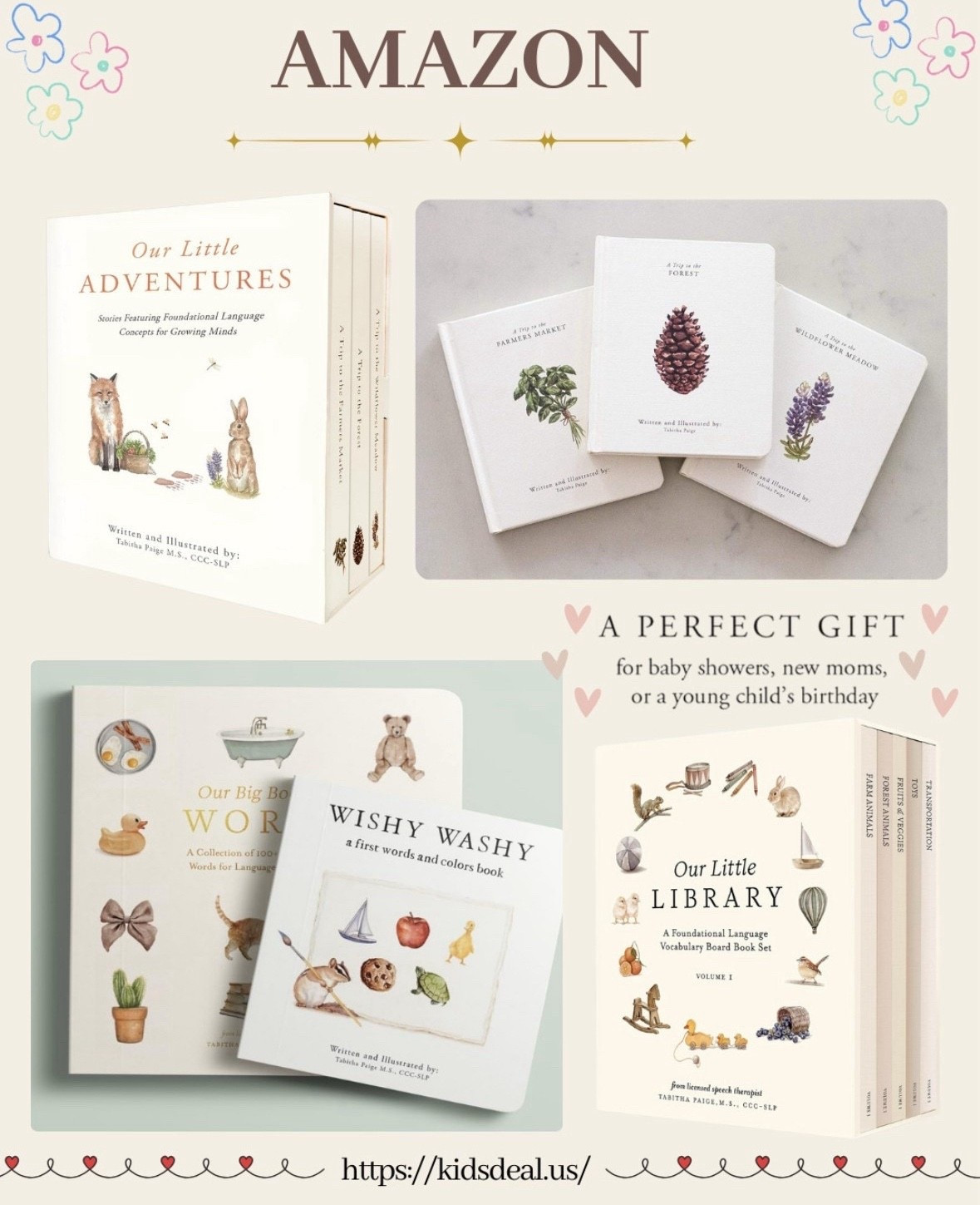 Beautiful, timeless board books perfect for gifting or your little one! Stunning illustrations, sturdy pages, and toddler-approved fun. 🎁📚✨

#BabyShowerGift #BoardBooks #TimelessTales #GiftIdeas #ToddlerReads #amazon 

#LTKGiftGuide 

#LTKFamily #LTKBaby #LTKParties