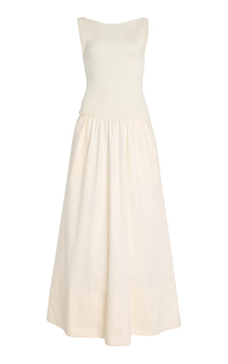 Exclusive Knit and Cotton Maxi Dress | Moda Operandi (Global)