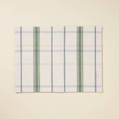 Plaid Placemat - Hearth & Hand™ with Magnolia | Target
