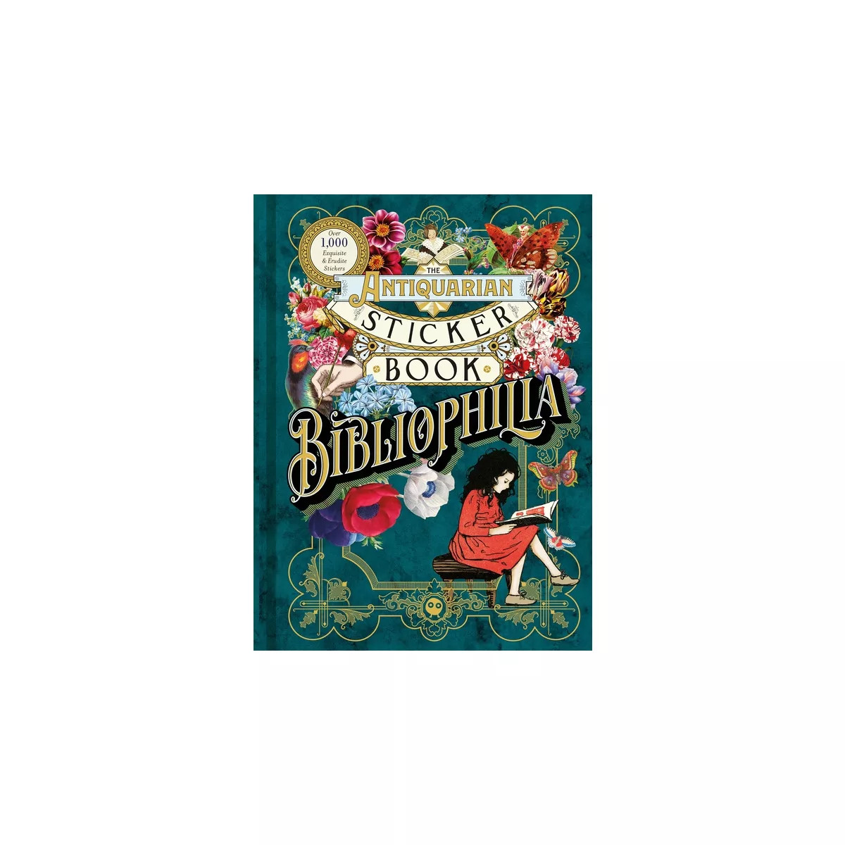 The Antiquarian Sticker Book: Bibliophilia - (Hardcover) | Target