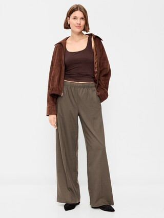 High-Waisted Wide-Leg Trouser | Old Navy (CA)