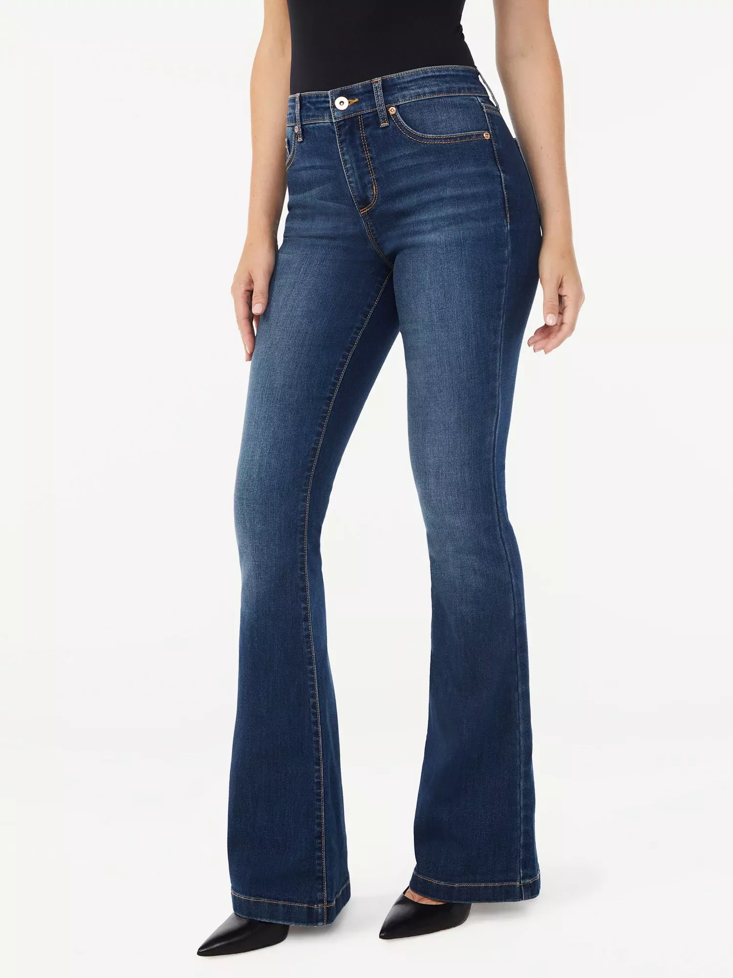 Sofia Jeans Women's Melisa Flare High Rise Jeans
