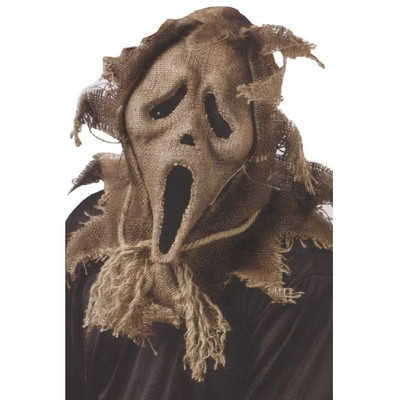 Fun World Ghost Face Scarecrow Mask – Adult Halloween Costume Accessory – Officially Licensed, One Size Fits Most | Target