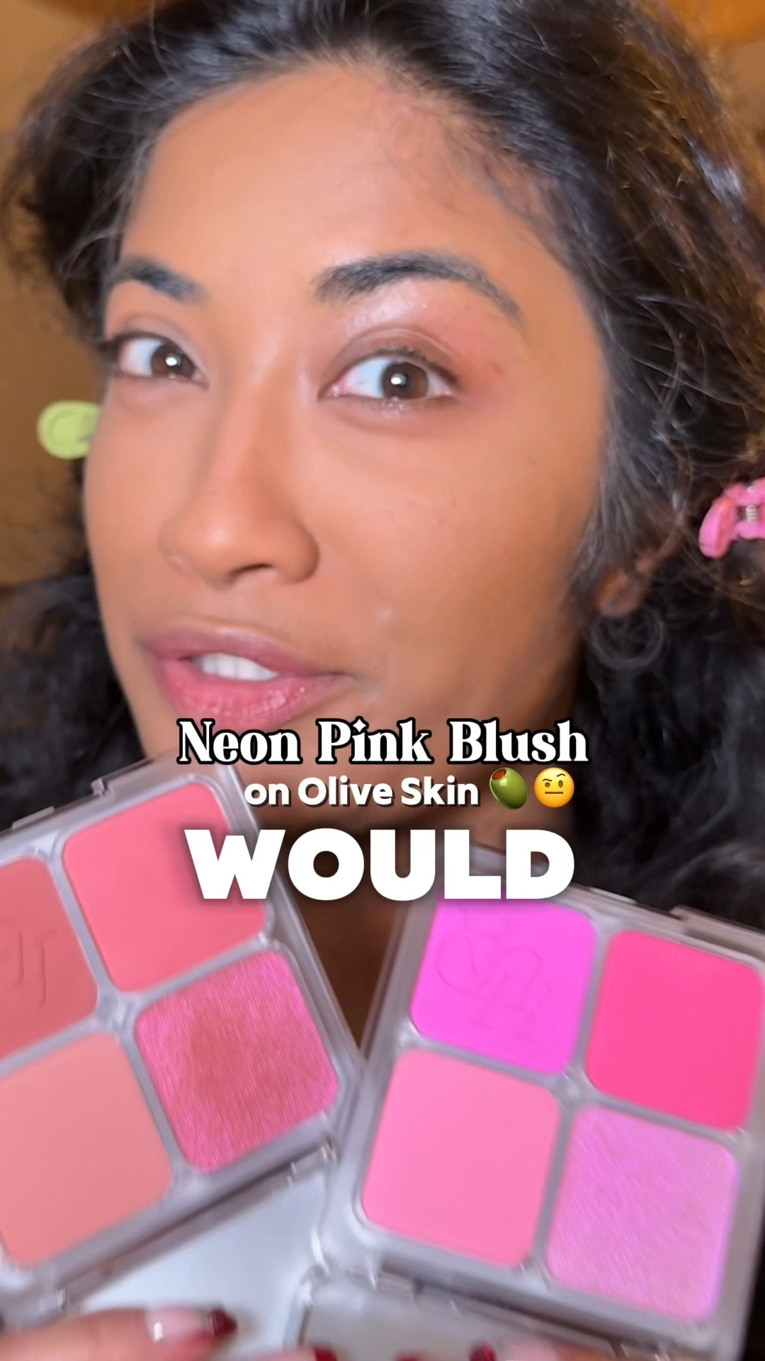 I’m not typically a neon pink blush girl but let’s see if the new @Huda Beauty pink blush palette works for Olive skin 👀

#LTKBeauty #LTKFindsUnder50 #LTKU
