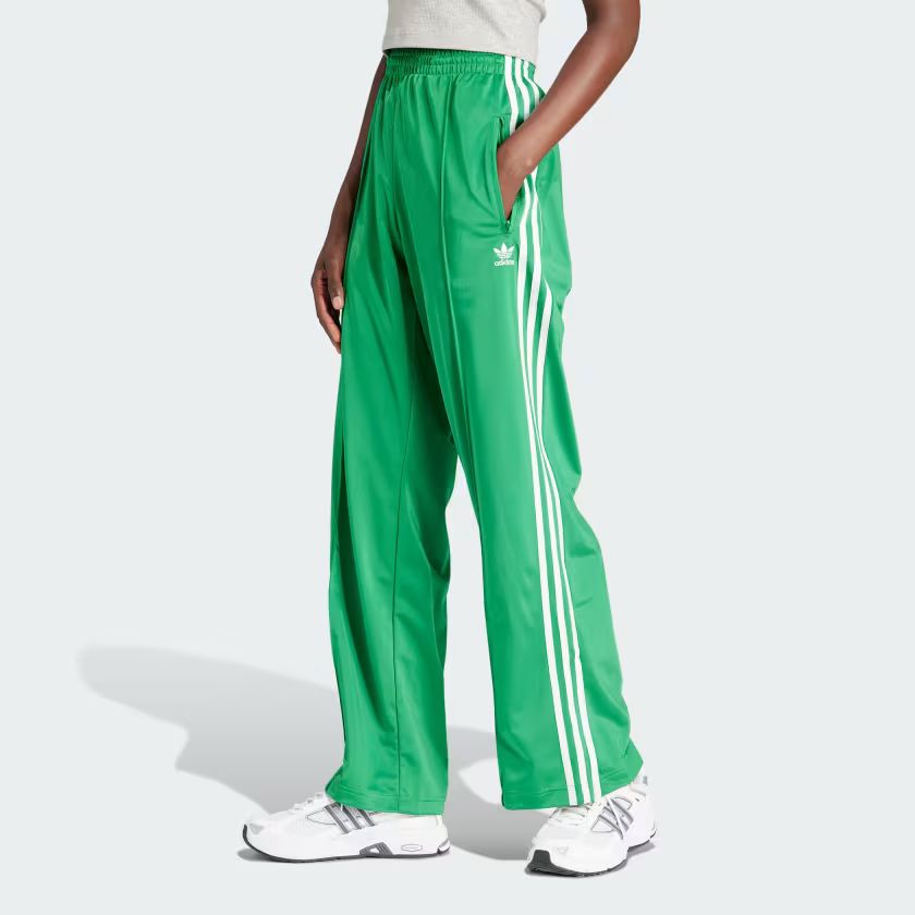 adidas Adicolor Firebird Loose Track Pants - Green | Women's Lifestyle | adidas US | adidas (US)