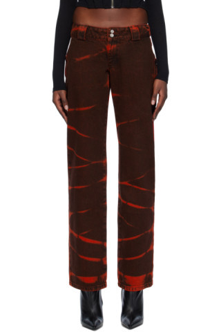 Red Toni Jeans | SSENSE