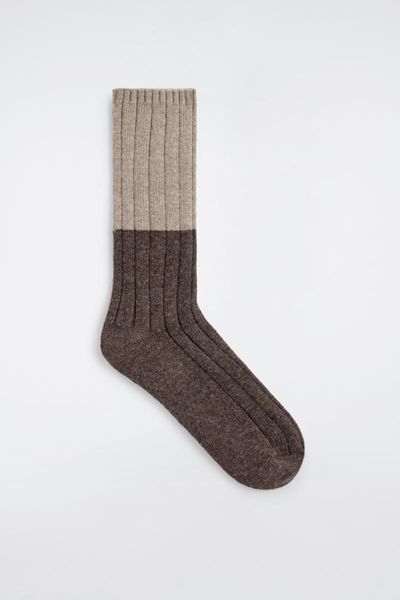 Gerippte Socken In Colour-Block-Optik | COS (EU)