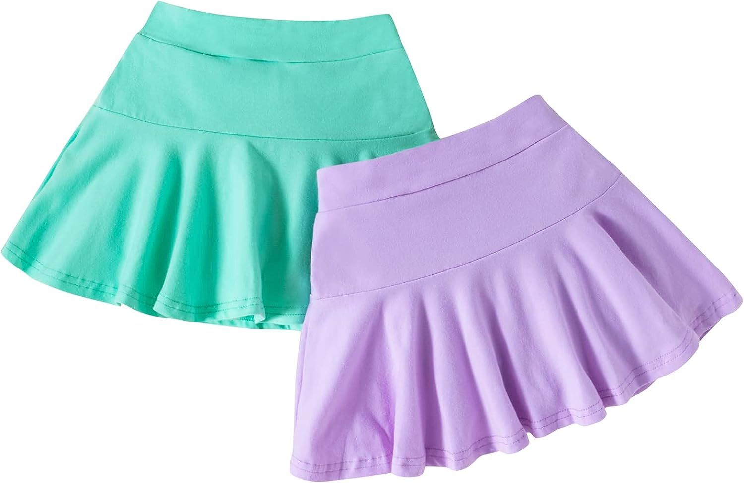 DIERAY Toddler Little Kid Baby Girl Girl Skorts Skirts for Girls Flared Plain Pleated Skater Skir... | Amazon (US)