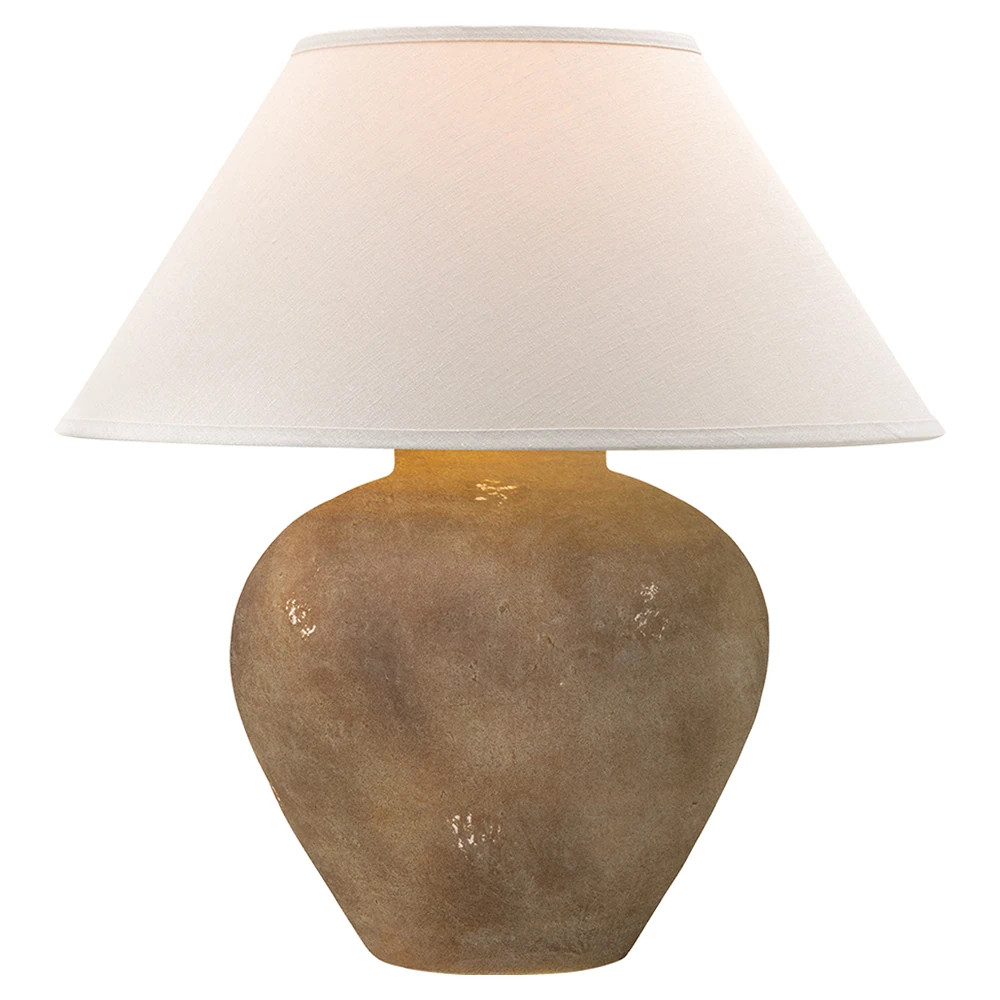 Callus French Country Terracotta Ceramic Table Lamp | Kathy Kuo Home