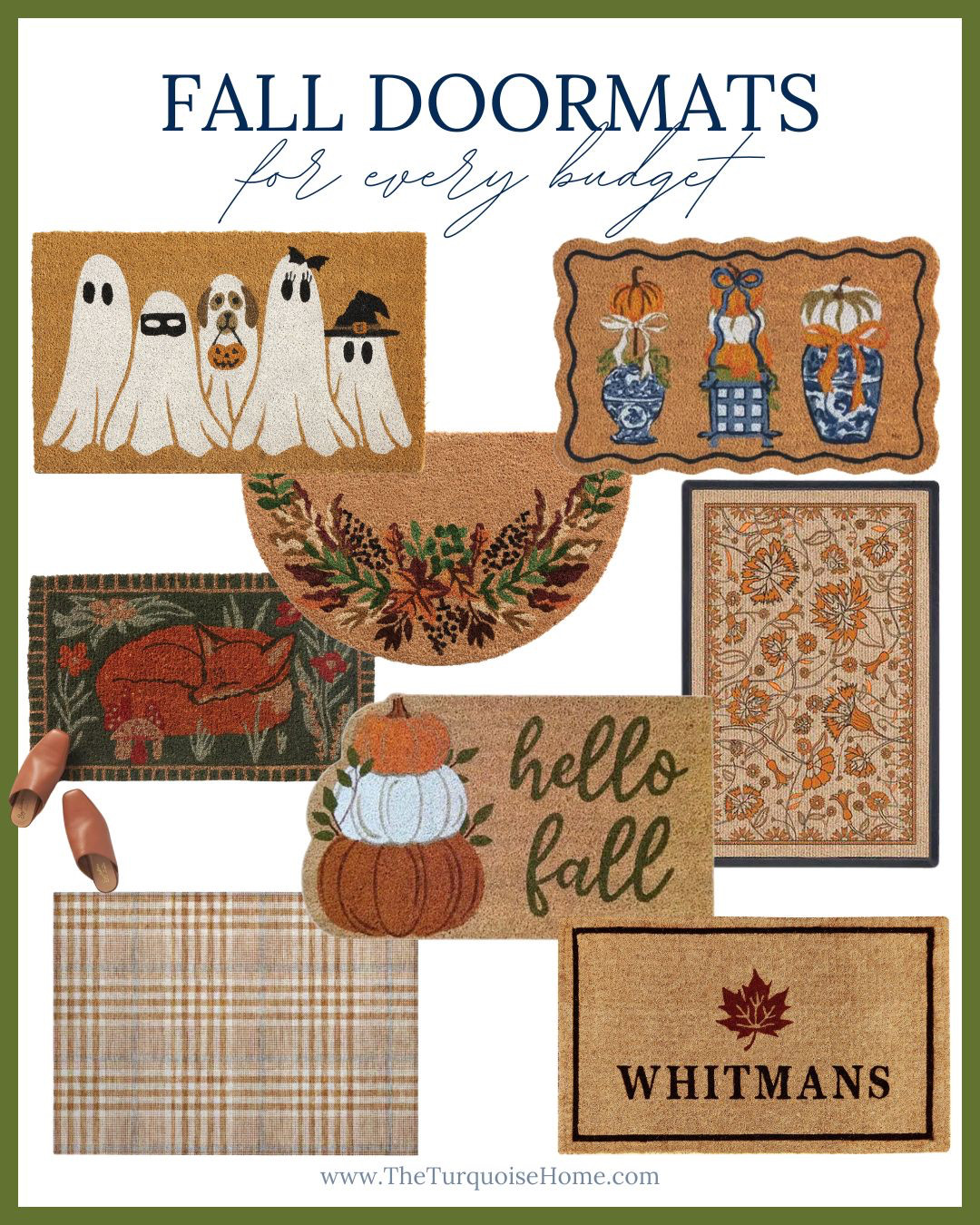 The cutest fall outdoor doormats for your porch! 

 #LTKSeasonal #LTKHome #LTKSaleAlert