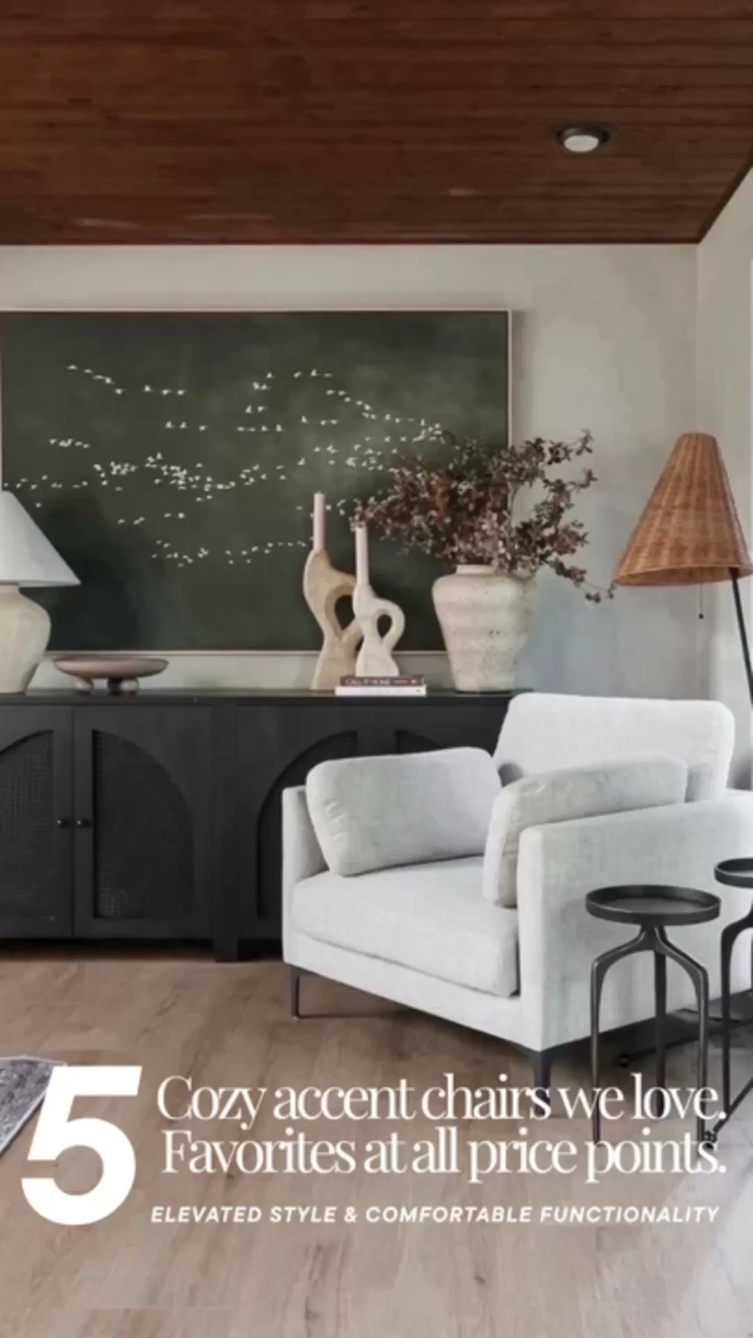 5 cozy accents chairs we absolutely love and would recommend! These range in price points from affordable to splurge-worthy! 

#LTKHome