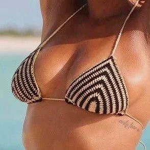 Celeste Crochet Bikini Top | Sandy Bottom Swimwear