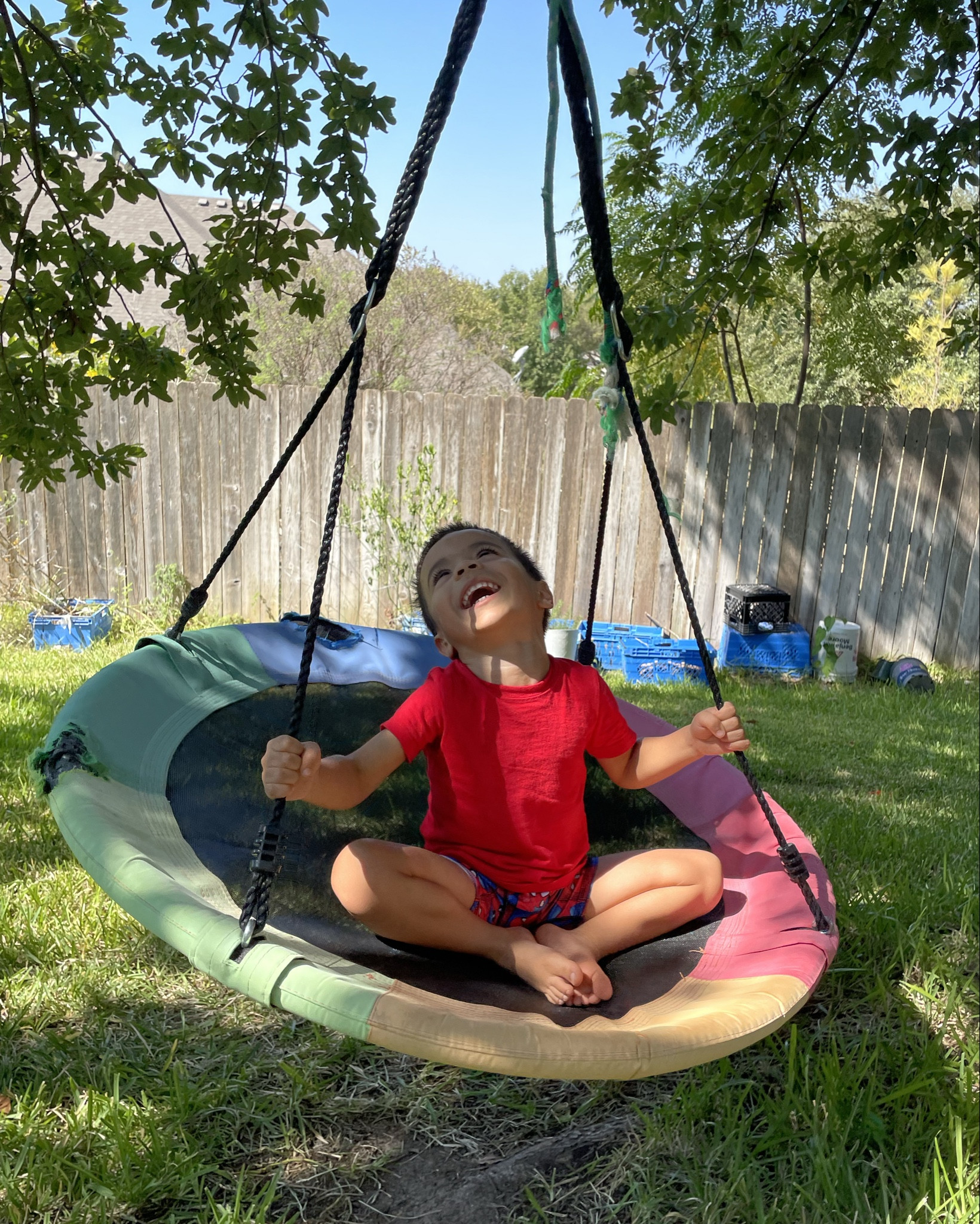 This outdoor swing is such an integral part of regulating Ezra during the day. 

#LTKSaleAlert #LTKKids #LTKHome