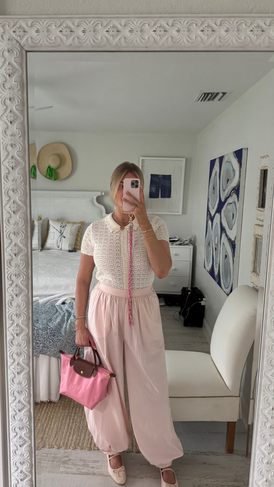 pink Palm Sunday 💞 love these balloon pants that come in tall! Wearing a size M 

#LTKTall