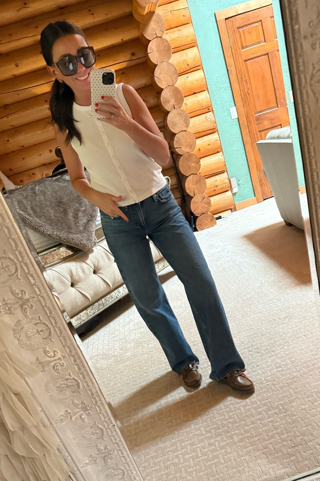 🤎🤎🤎🤎

Tank: extra small
Jeans: 24

Sperry
Sperry slides
Rag and bone 
Rag and bone jeans
Casual outfit
Spring outfit
Miu Miu sunglasses 
Abercrombie

#LTKSeasonal #LTKdayinmylife #LTKootd