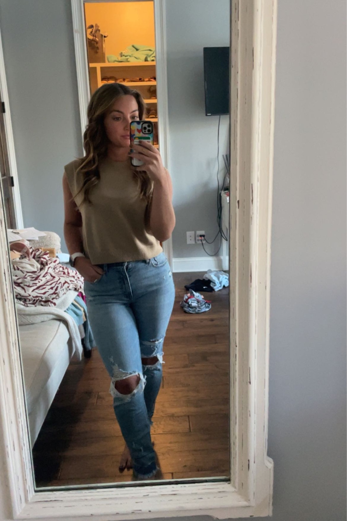 Thanksgiving fit🤎
Top size small (linked similar)
Jeans size 24 (linked similar)

Revolve sale is still going on use code CYBER 20!!
Old navy 50% off



#LTKGiftGuide #LTKfit #LTKsalealert