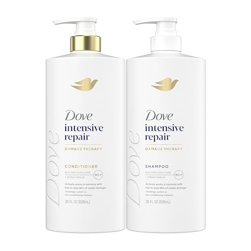 Dove Shampoo Intensive Repair 28 Fl oz Conditioner Intensive Repair 28 Fl oz | Amazon (US)