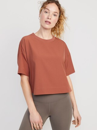 StretchTech Cropped T-Shirt for Women | Old Navy (US)