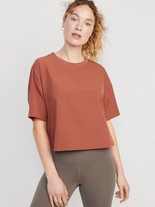 StretchTech Cropped T-Shirt for Women | Old Navy (US)