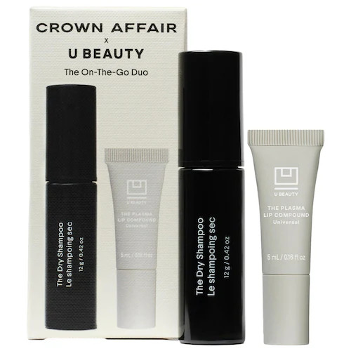 Crown Affair x U Beauty Mini Dry Shampoo & Plasma Lip Compound Set | Sephora (US)