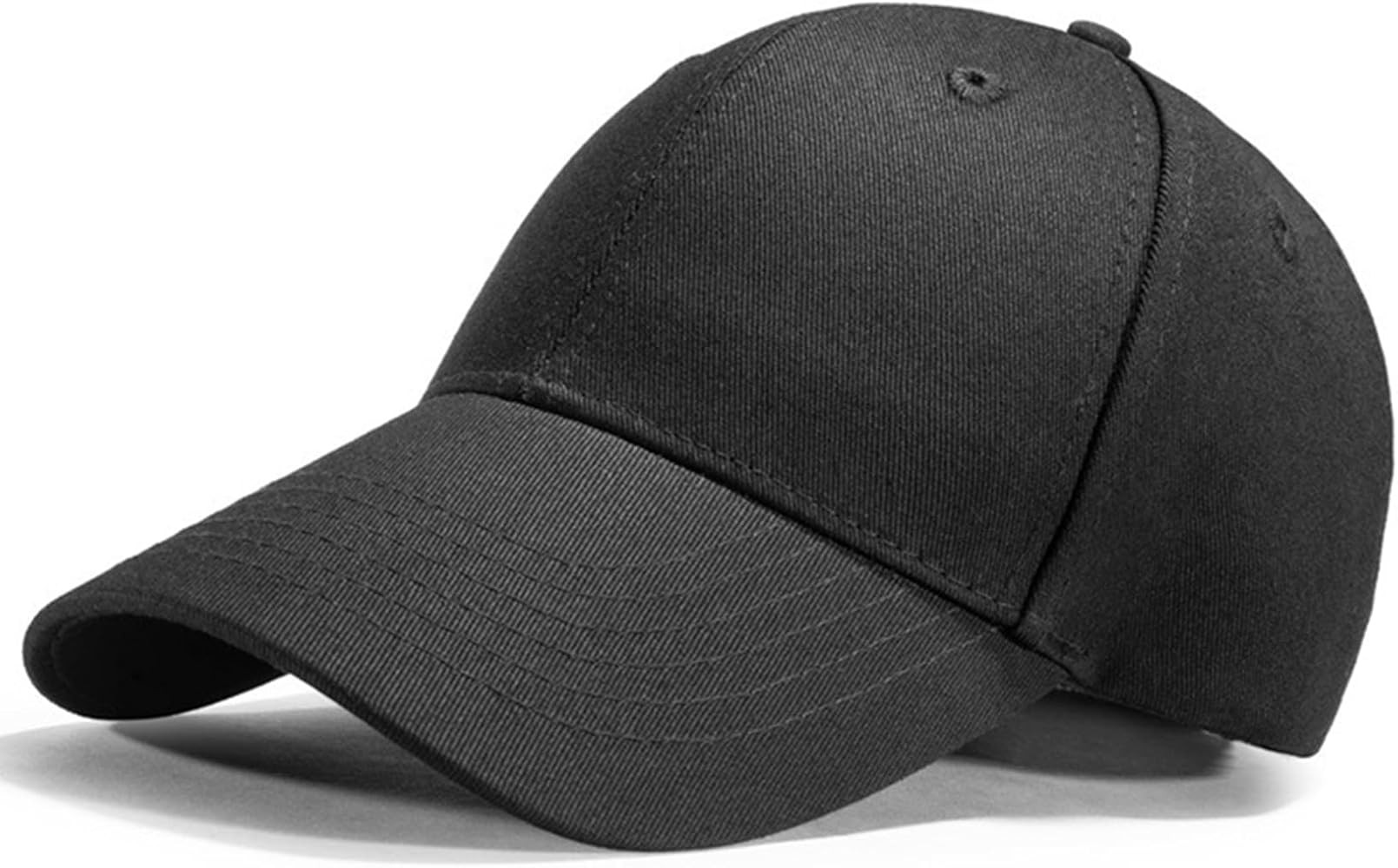 Baseball Cap Men Women Vintage Dad Hat Washed Cotton Soft Big Head Adjustable Outdoor | Amazon (US)