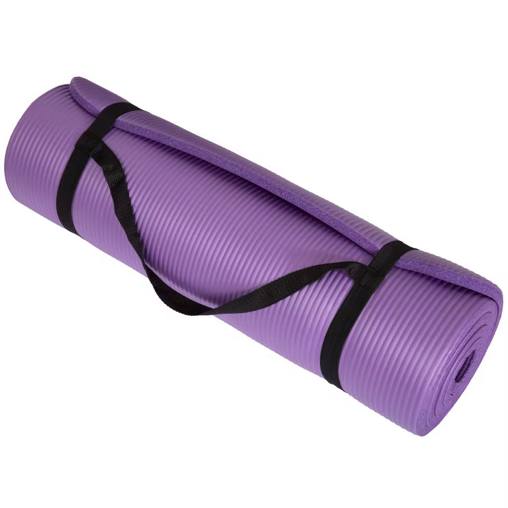 Leisure Sports Extra Thick Nonslip Comfort Foam Yoga Mat for Fitness, Pilates, and Workout with C... | Target
