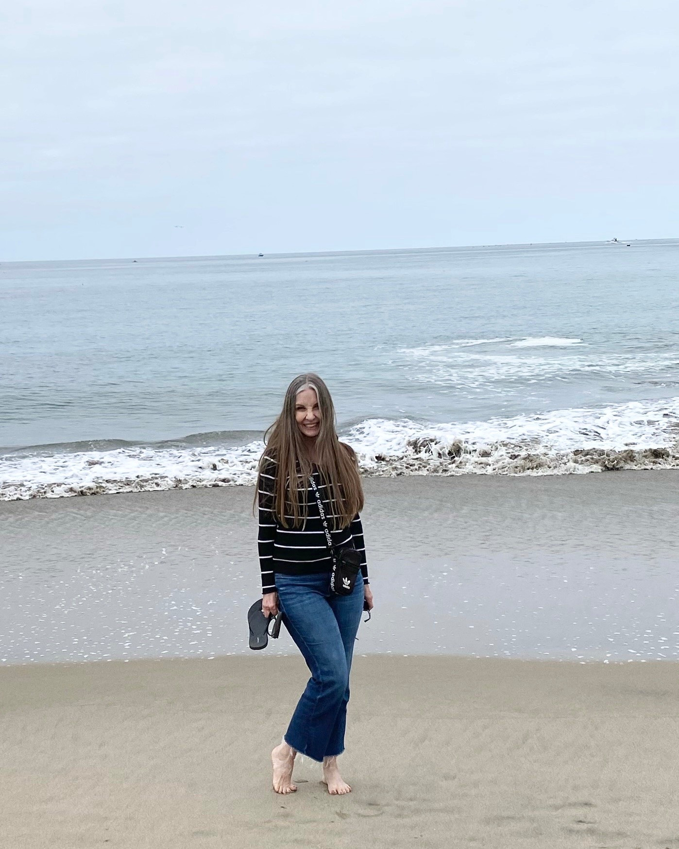 Beach walk ootd. I love a cold day at the beach! 🌊

#LTKdayinmylife #LTKOver40 #LTKMidsize
