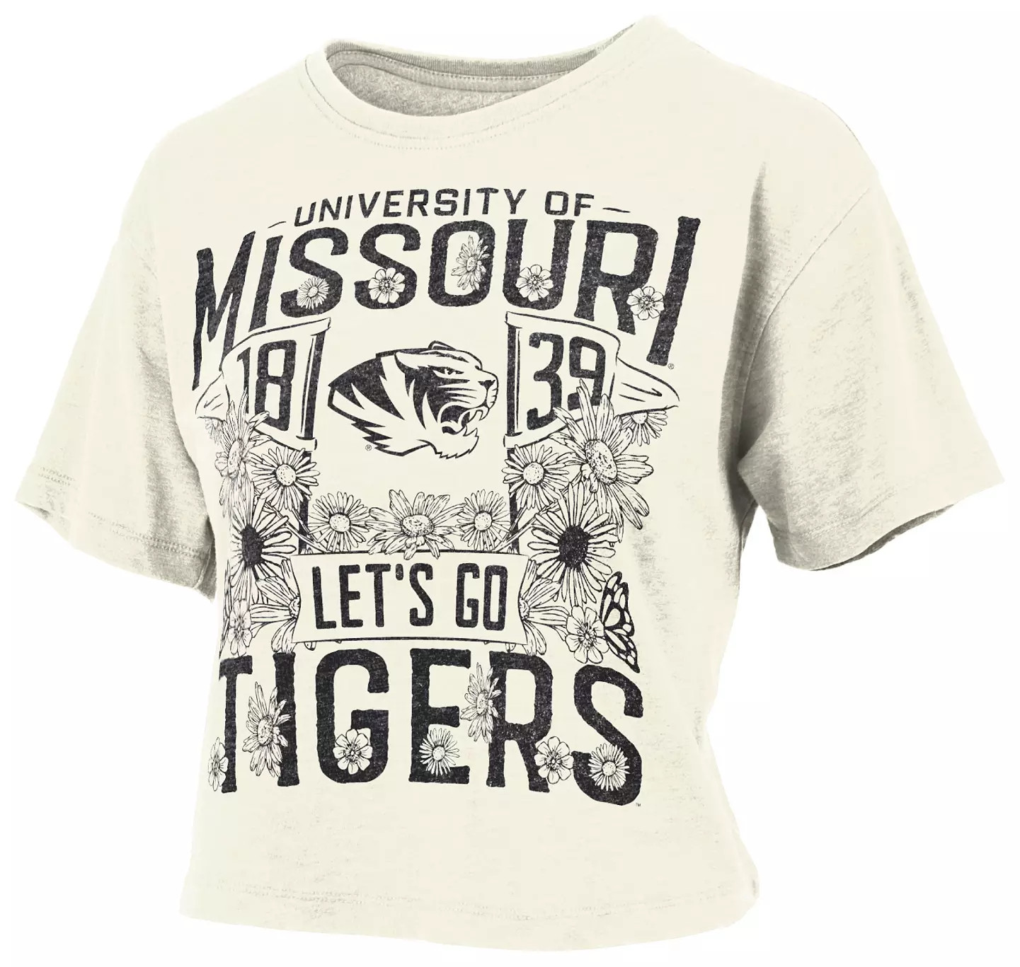 Pressbox Women's Missouri Tigers Ivory Jasmine T-Shirt | DICK'S Sporting Goods