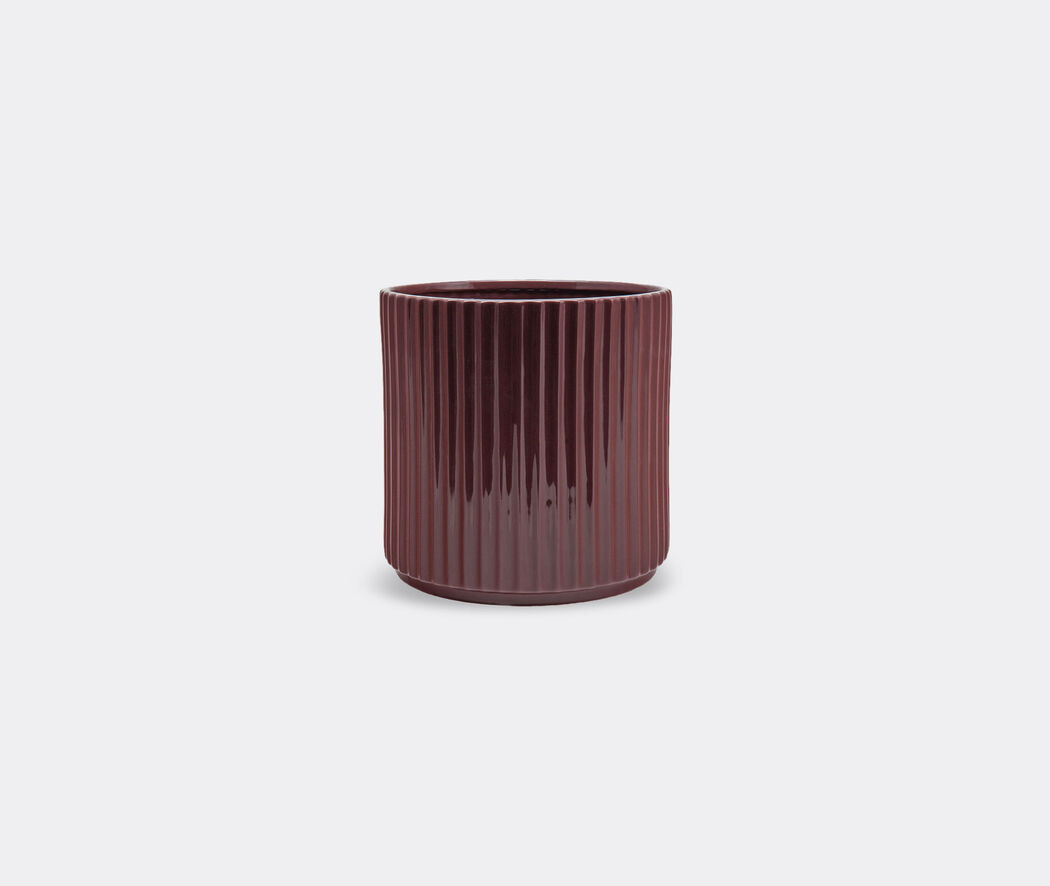'Ikon' pot, brown by XLBoom | Vases | FRANKBROS | FRANKBROS