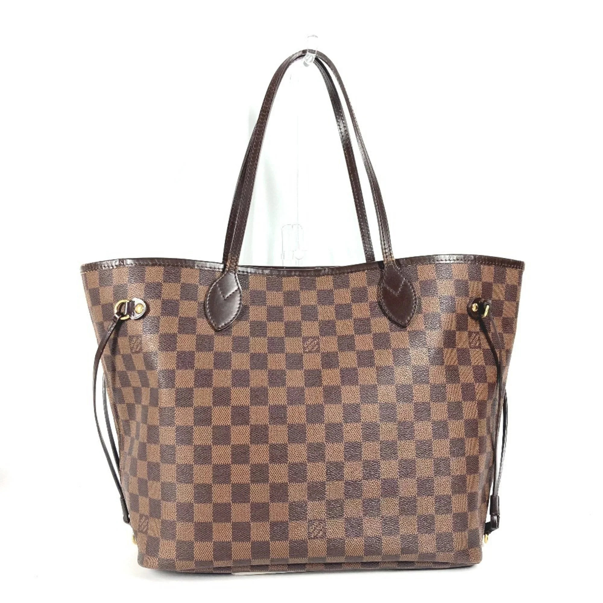 Pre-Owned LOUIS VUITTON N51105 Damier Neverfull MM Tote Bag Shoulder Canvas Men's... (Fair) | Walmart (US)