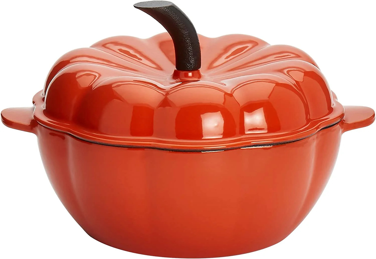 Denmark Tools For Cooks Enameled Cast Iron Pumpkin Dutch Oven, 2-quart | Walmart (US)