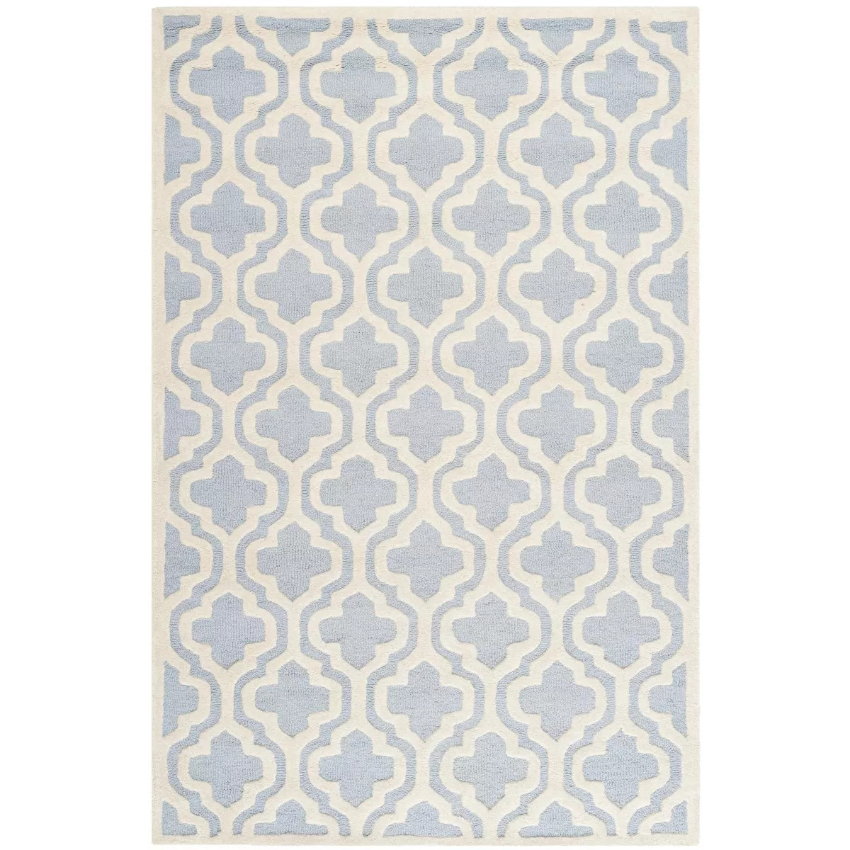 Cambridge CAM132 Tufted Indoor Area Rug - Light Blue/Ivory - 5'x8' - Safavieh | Target