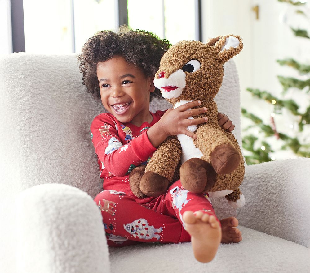 Rudolph® Tight Fit Kid Pajama Set | Pottery Barn Kids