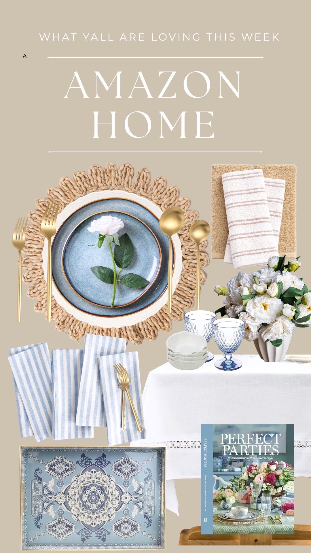 Summer hosting essentials 🍋 here’s a little tip: choose a fabulous neutral stoneware set and use it all year round. That way you can just switch out salad plates, linen napkins and tablecloths for each season! 
• 
• 
Summer hosting essentials, summer inspo, summer parties, party ideas, hosting tips, hosting decor, home decor, decor inspo 

 #LTKSeasonal #LTKHome

#LTKHome #LTKSeasonal