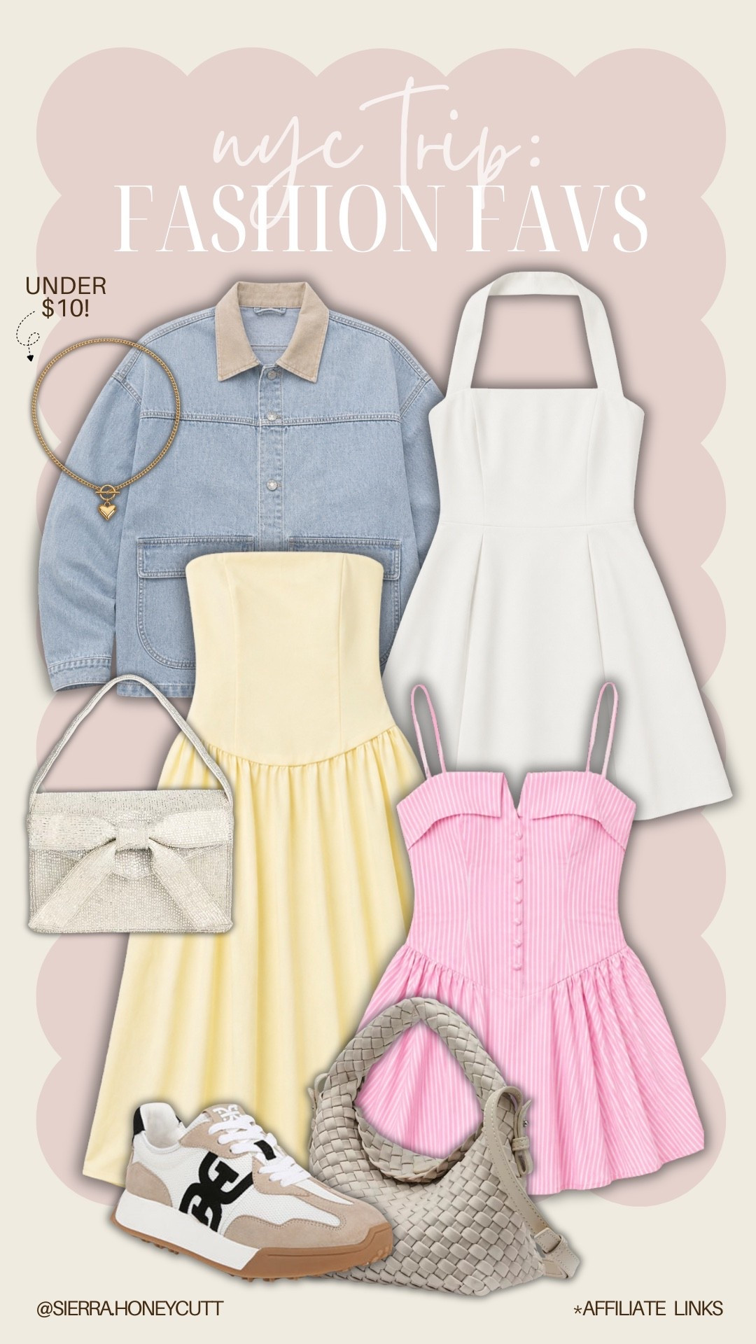 NYC traveling fashion favorites roundup!! 

Seasonal spring summer traveling trip dresses glam night out jacket accessories Macys Amazon 

#LTKmomlife #LTKSeasonal #LTKootd
