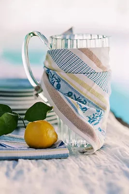 The Mediterranean Dish Jacquard Napkins, Set of 4 | Anthropologie (US)