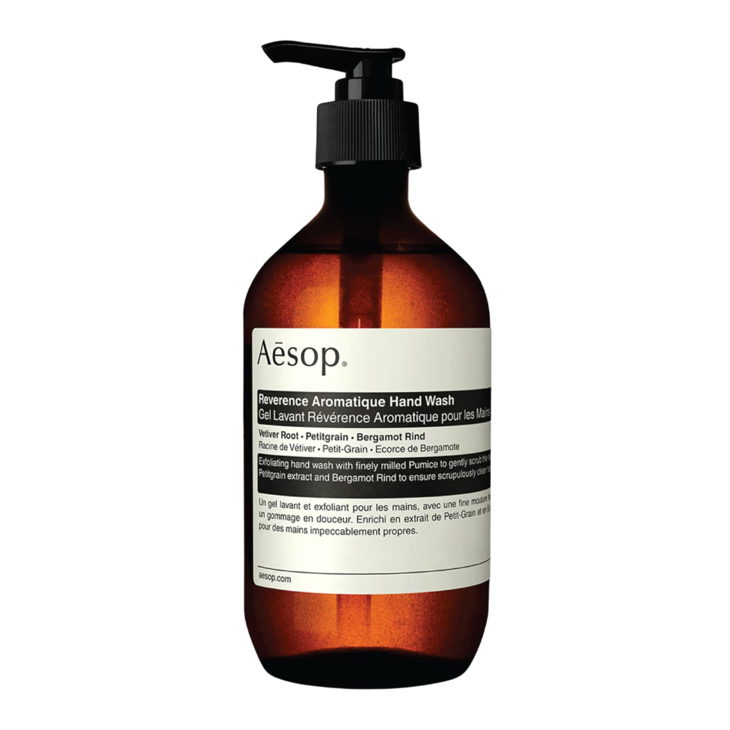Aesop Reverence Aromatique Hand Wash | Woody, Earthy, Smoky | Gentle Exfoliating Cleanser For Ren... | Amazon (US)