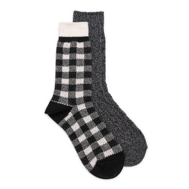 MukLuks Women's Crew Socks, 2-Pairs - Walmart.com | Walmart (US)