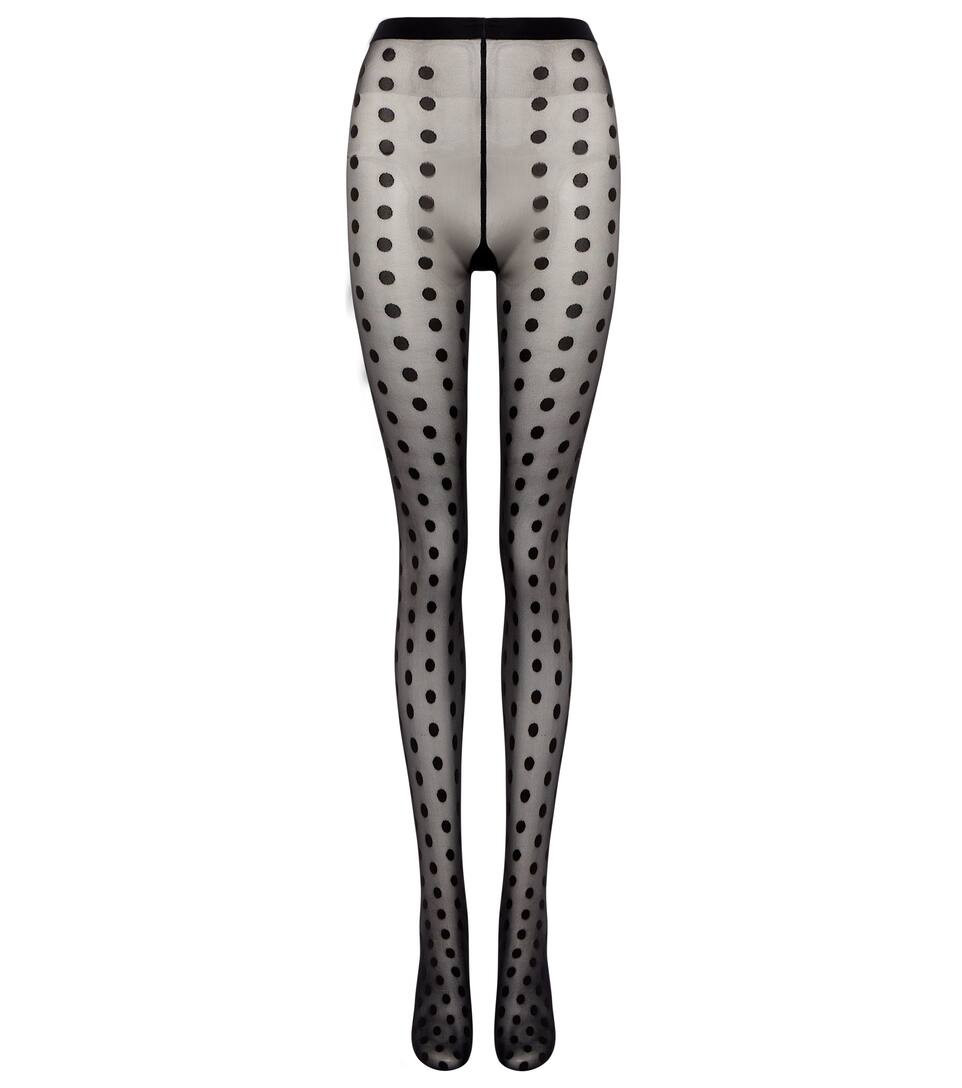 Polka-dot semi-sheer tights | Mytheresa (INTL)