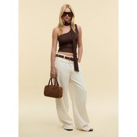 Crossbody bowling bag - Women's fashion | Stradivarius United Kingdom | Stradivarius (UK)