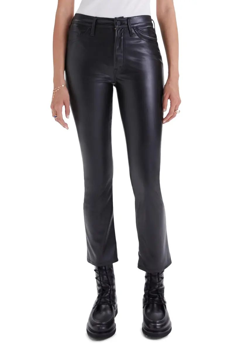 The Inside Faux Leather Ankle Pants | Nordstrom