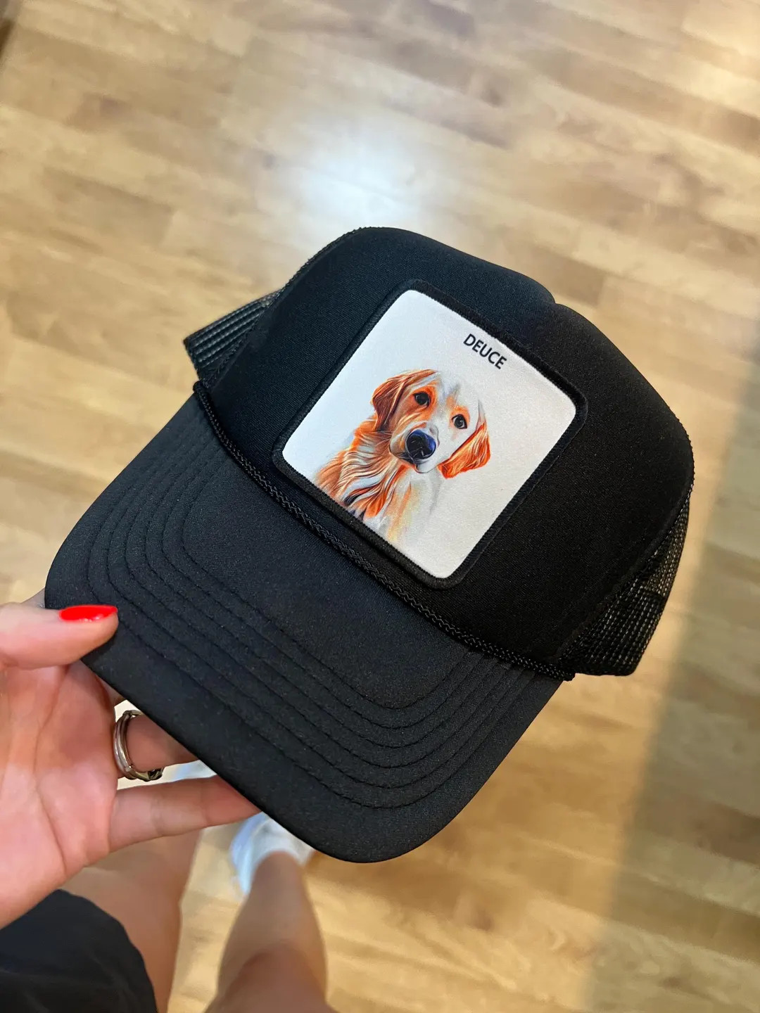 Custom Pet Photo Trucker Hat: Personalized Dog & Cat Ball Cap - Etsy | Etsy (US)