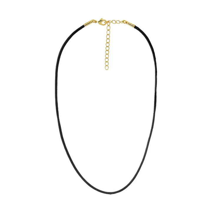Colored Leather Rope Chain Choker Necklace | Adina Eden