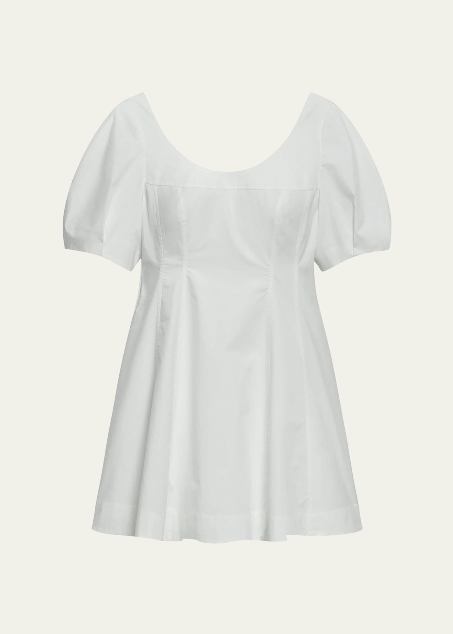 Theory Puff-Sleeve Mini Dress | Bergdorf Goodman
