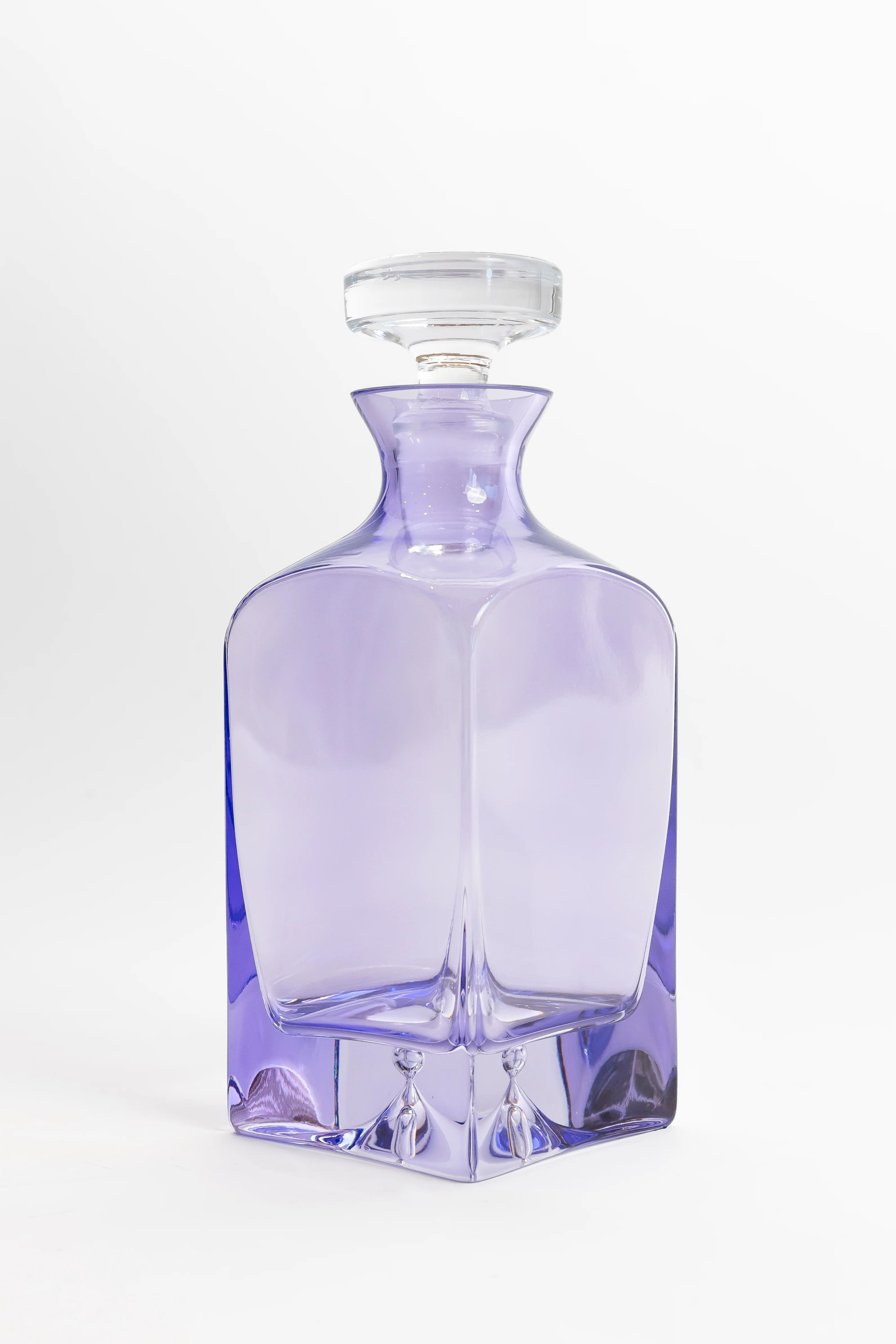 Estelle Colored Decanter - Heritage {Lavender} | Estelle Colored Glass