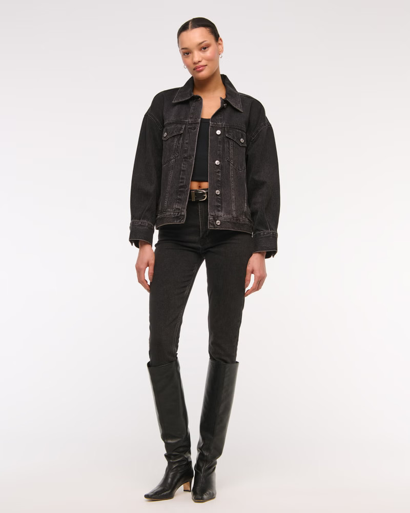 High Rise Skinny Jean | Abercrombie & Fitch (US)