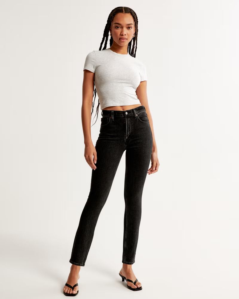 High Rise Skinny Jean | Abercrombie & Fitch (US)